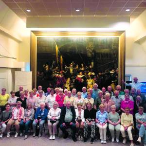 Jaarlijkse reisje Buurtkamer De Noaber in Mariaparochie