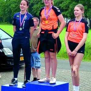 Klootschietkampioenen KV Reutum bij NK junioren