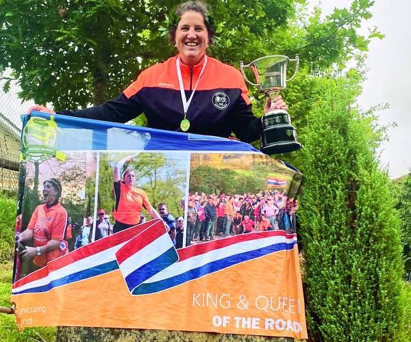 Silke Tulk wint vier keer op rij de Queen of the Roads