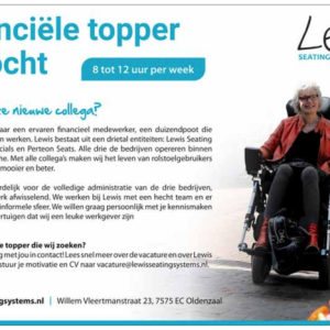 Vacature Lewis Seating Systems