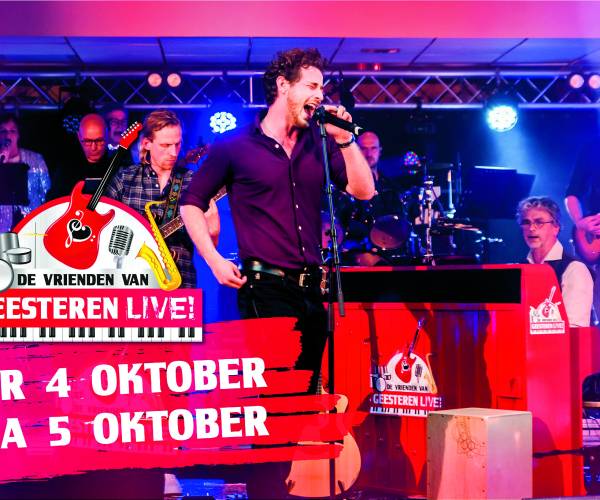 Unieke muzikale liveshow Vrienden van Geesteren Live