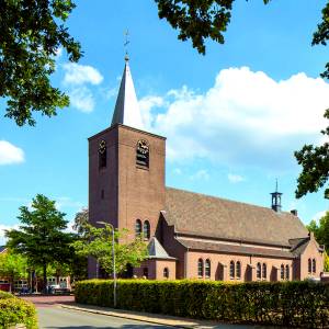 De kerk is in handen van Reutum