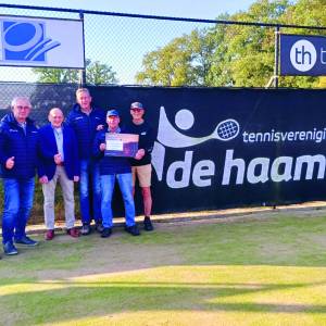 Tennisvereniging De Haambrink telt tweehonderd leden