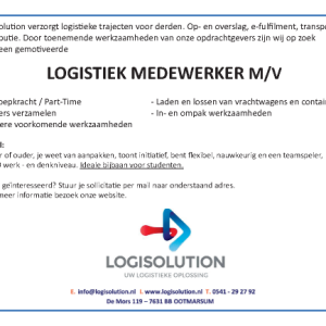 Vacature Logisolution