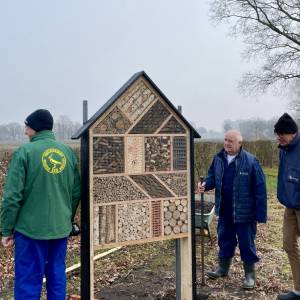 Nieuw hotel in Langeveen voor insecten