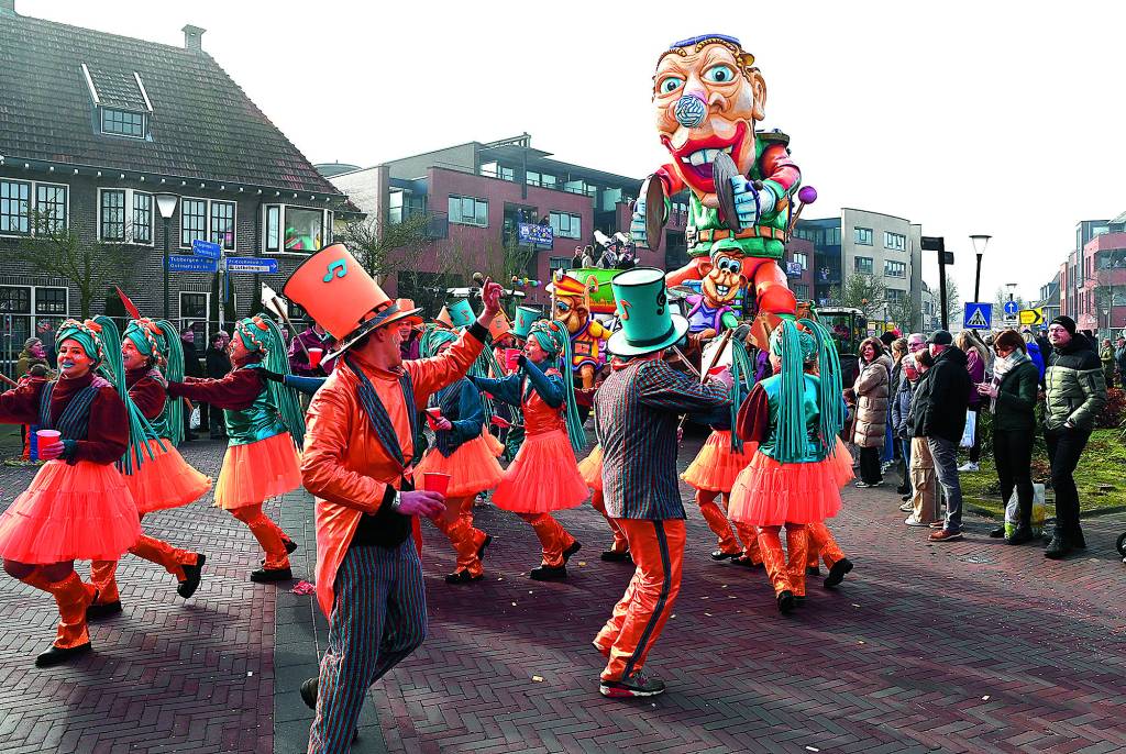 De sfeer zat er goed in. 
