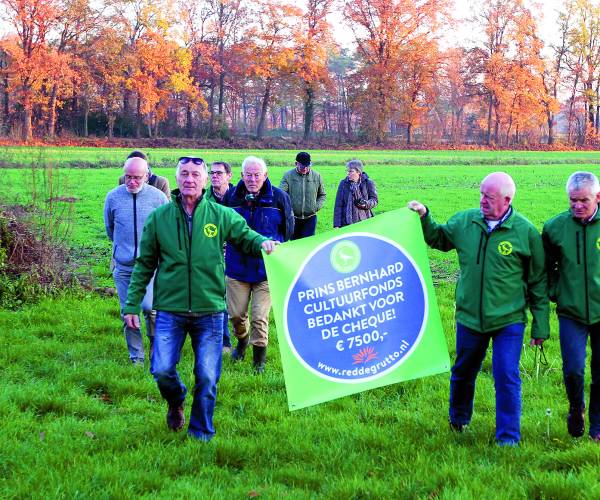 Forse steun Cultuurfonds voor Vogelwerkgroep Geesteren