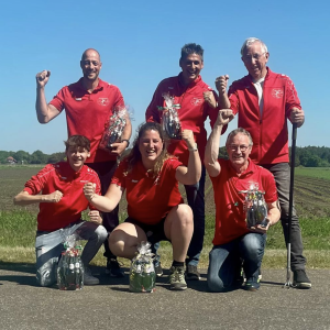 KV Kleine David 1 kampioen in de 4e klasse