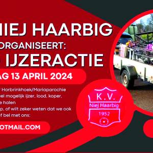 Oudijzeractie in Harbrinkhoek/Mariaparochie e.o. op zaterdag 13 april