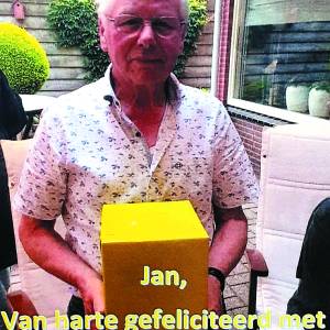 Een bijzonder jubileum bij Loohuis Installatietechnieken Fleringen!<br />Jan ter Haar, 82 jaar, 65 jaar in dienst
