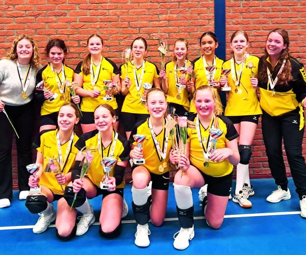 Kampioenen Tornado eerste helft competitie