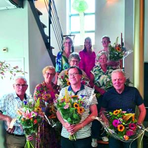 Jubilarissen Eeshof-Bloemenhof in het zonnetje gezet