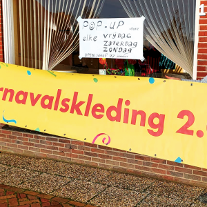 Opbrengst gaat naar de Verjaardagsbox Tubbergen<br />Pop-up store Carnavalskleding 2.0 opent opnieuw de deuren